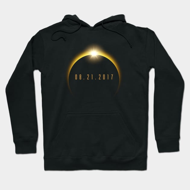 Total Solar Eclipse Astronomy August 21 2017 Hoodie by junghc1